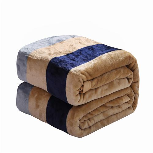 厂家批发零售 加厚保暖金貂绒毛毯 秋冬新品法兰绒毯子